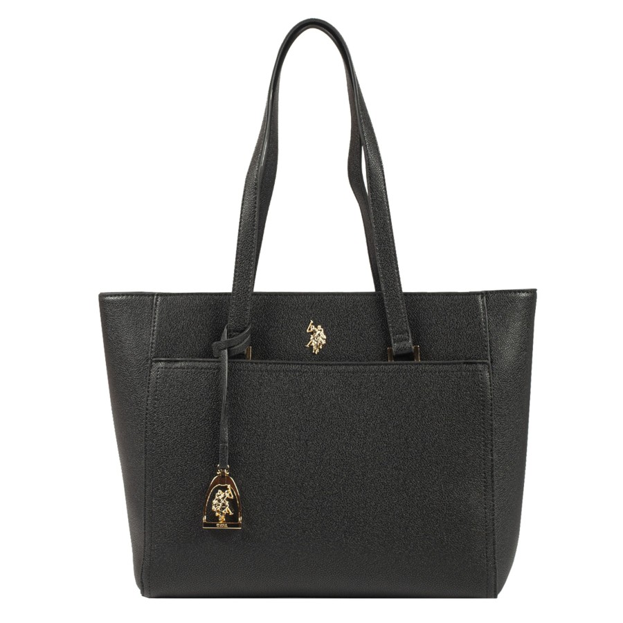 Femme Us Polo Sac Porte Epaule | Shopping Jones Us Polo Noir