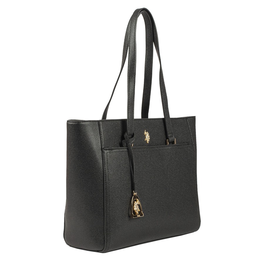 Femme Us Polo Sac Porte Epaule | Shopping Jones Us Polo Noir