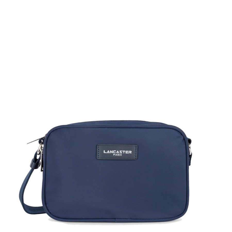 Femme Lancaster Sac Porte Epaule | Sac Travers Basic Vita Lancaster Bleu