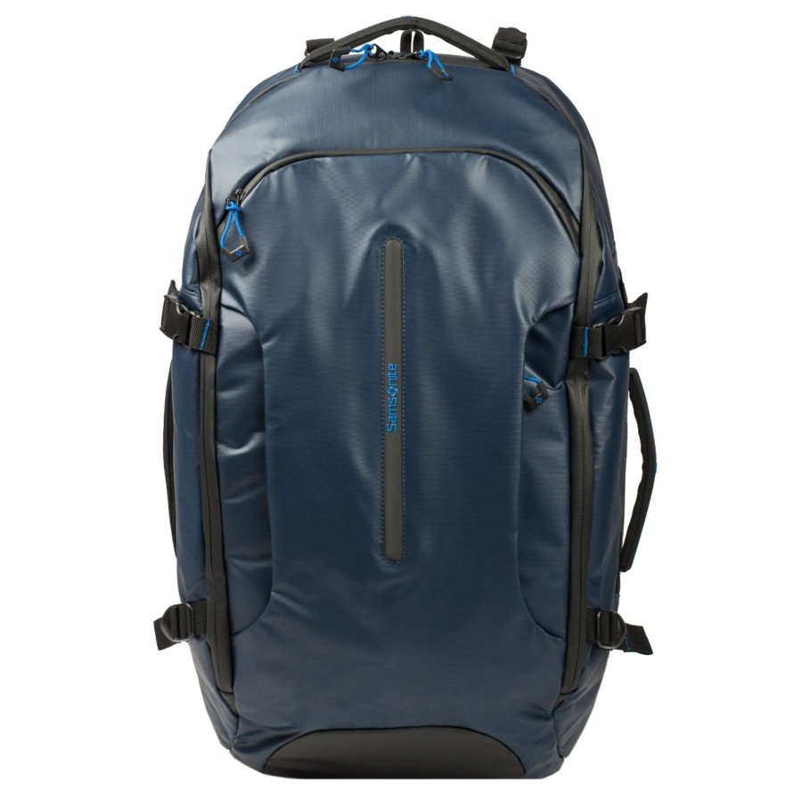 Homme Samsonite Sac A Dos | Sac A Dos Voyage M Ecodiver Nuit Samsonite Bleu