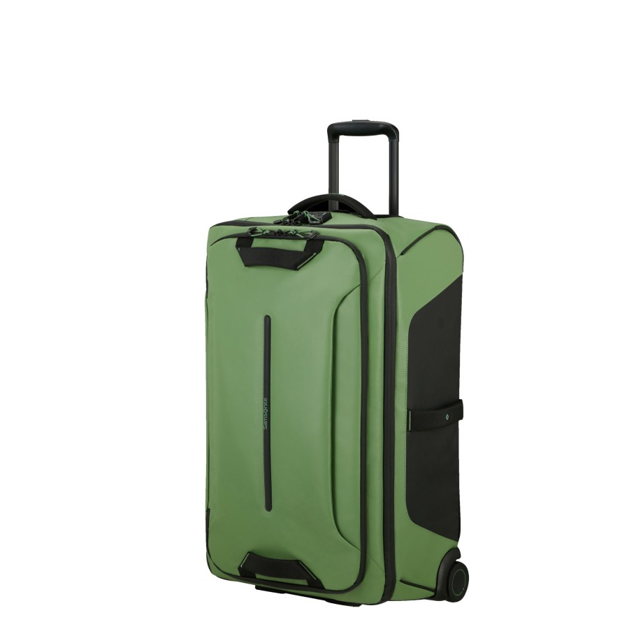 Homme Samsonite Sac De Voyage | Sac De Voyage A Roulettes 67Cm Ecodiver Samsonite Vert