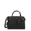 Femme Le Tanneur Sac Porte Main | Sac A Main En Cuir Emilie Le Tanneur Noir