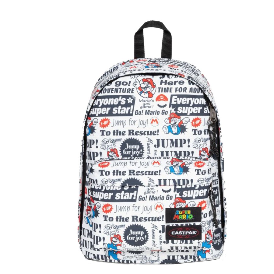 Scolaire Eastpak Sac A Dos | Sac A Dos 27L Out Of Office Authentic Eastpak Mario Newspaper