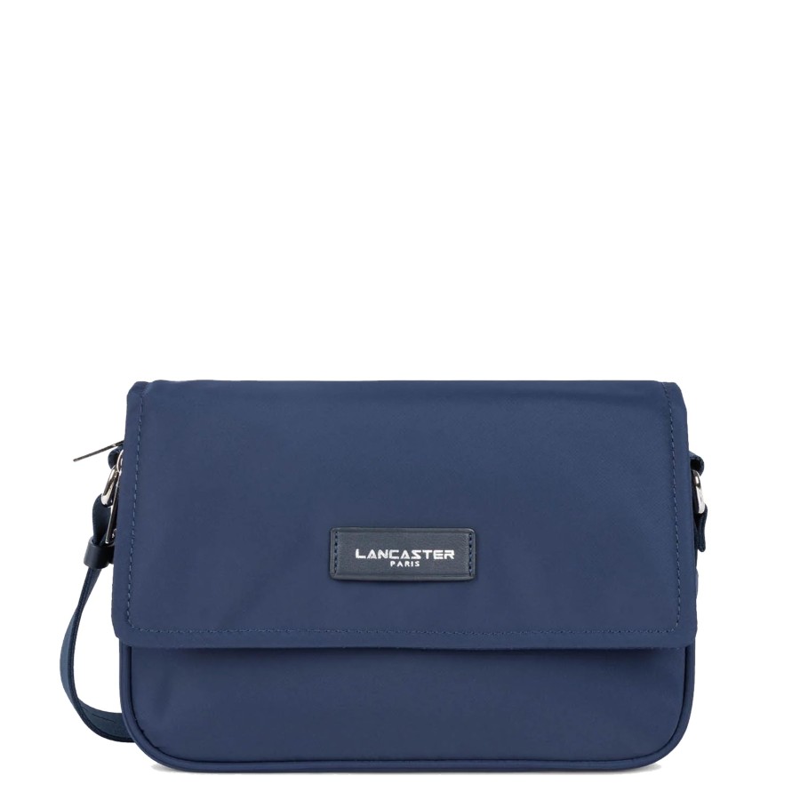 Femme Lancaster Sac Porte Bandouliere / Porte Travers | Sac Gibeciere Basic Vita Lancaster Bleu