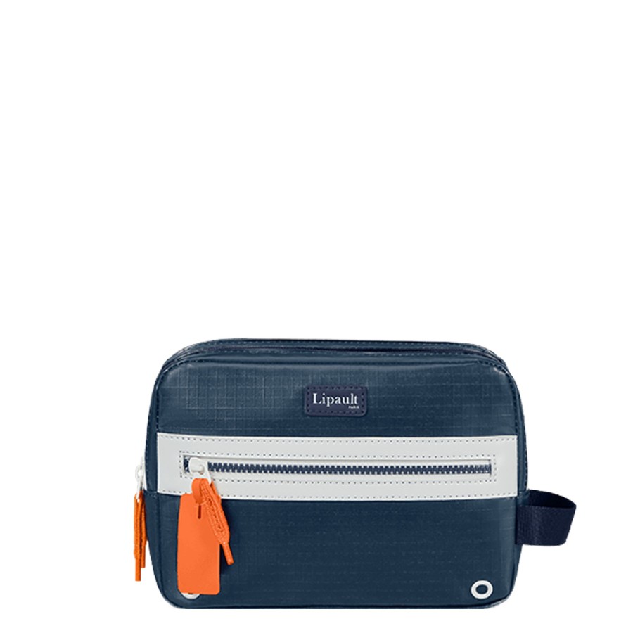 Bagages Lipault Trousse De Toilette | Trousse De Toilette Design Lab Lipault Bleu Marine