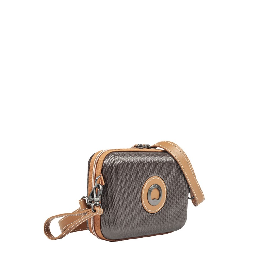 Femme Delsey Pochette | Pochette Chatelet Air 2.0 Delsey Marron