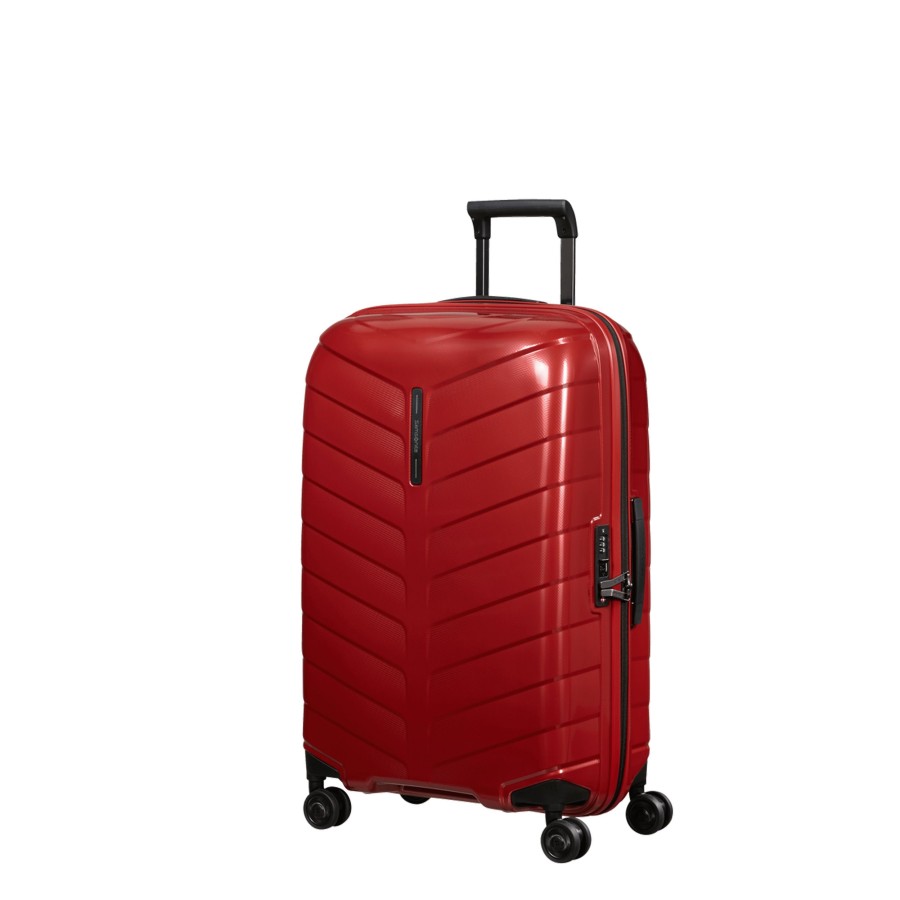 Bagages Samsonite Valise 4 Roues Souple | Valise 69Cm Attrix Samsonite Rouge