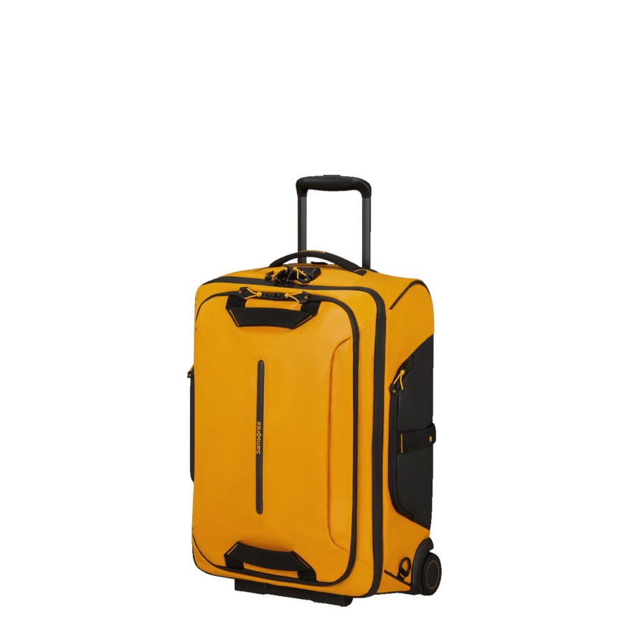 Femme Samsonite Sac A Dos | Sac De Voyage Cabine 55Cm A Roulettes Ecodiver Samsonite Jaune