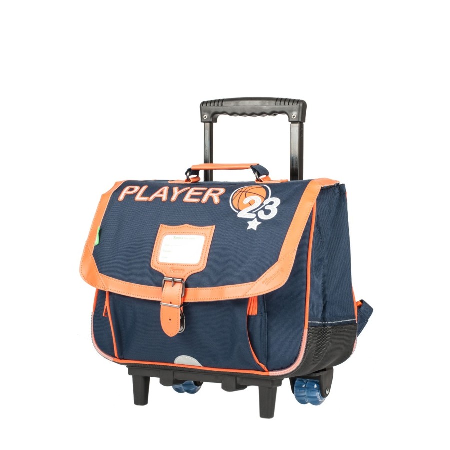 Scolaire Tann's Cartable | Cartable A Roulettes 38 Cm Liam