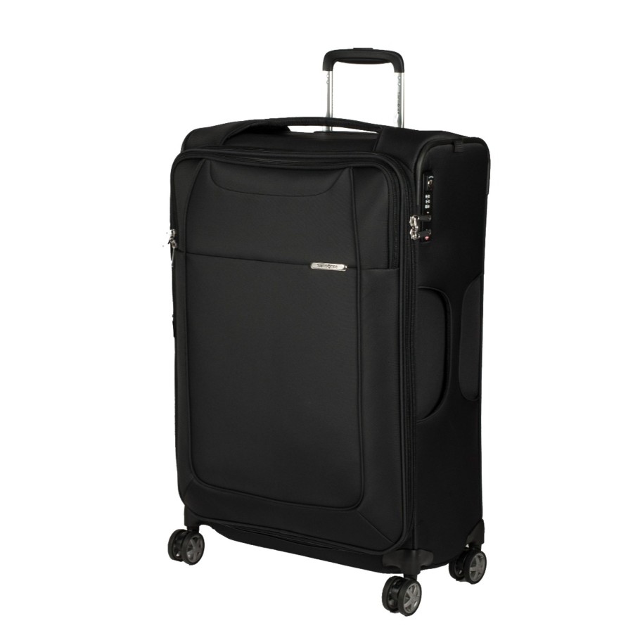 Bagages Samsonite Valise 4 Roues Souple | Grande Valise 83Cm D Lite Samsonite Noir