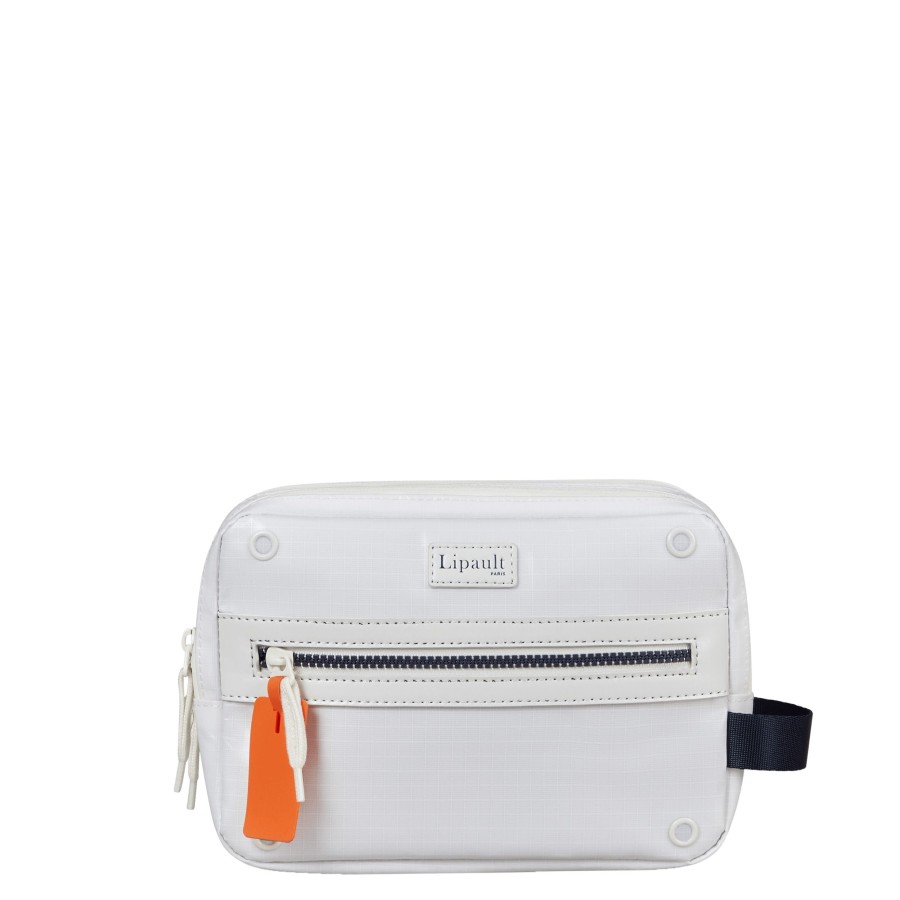 Bagages Lipault Trousse De Toilette | Trousse De Toilette Design Lab Lipault Blanc