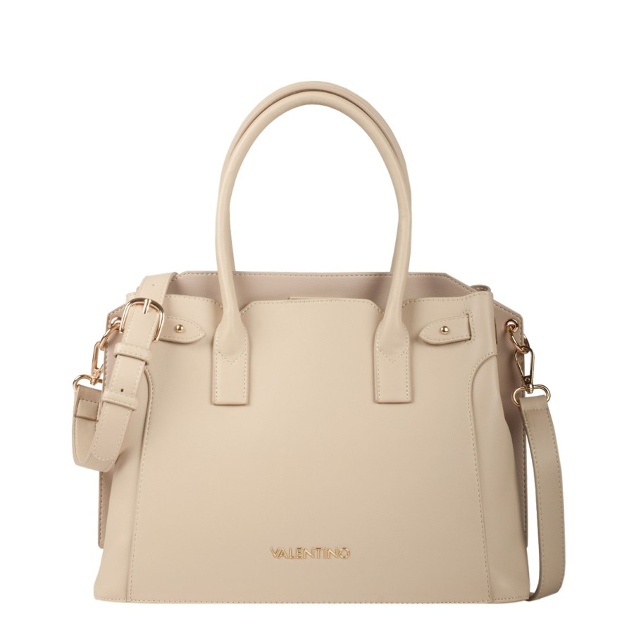 Femme Valentino Sac Porte Epaule | Sac Shopping Bulgur Beige