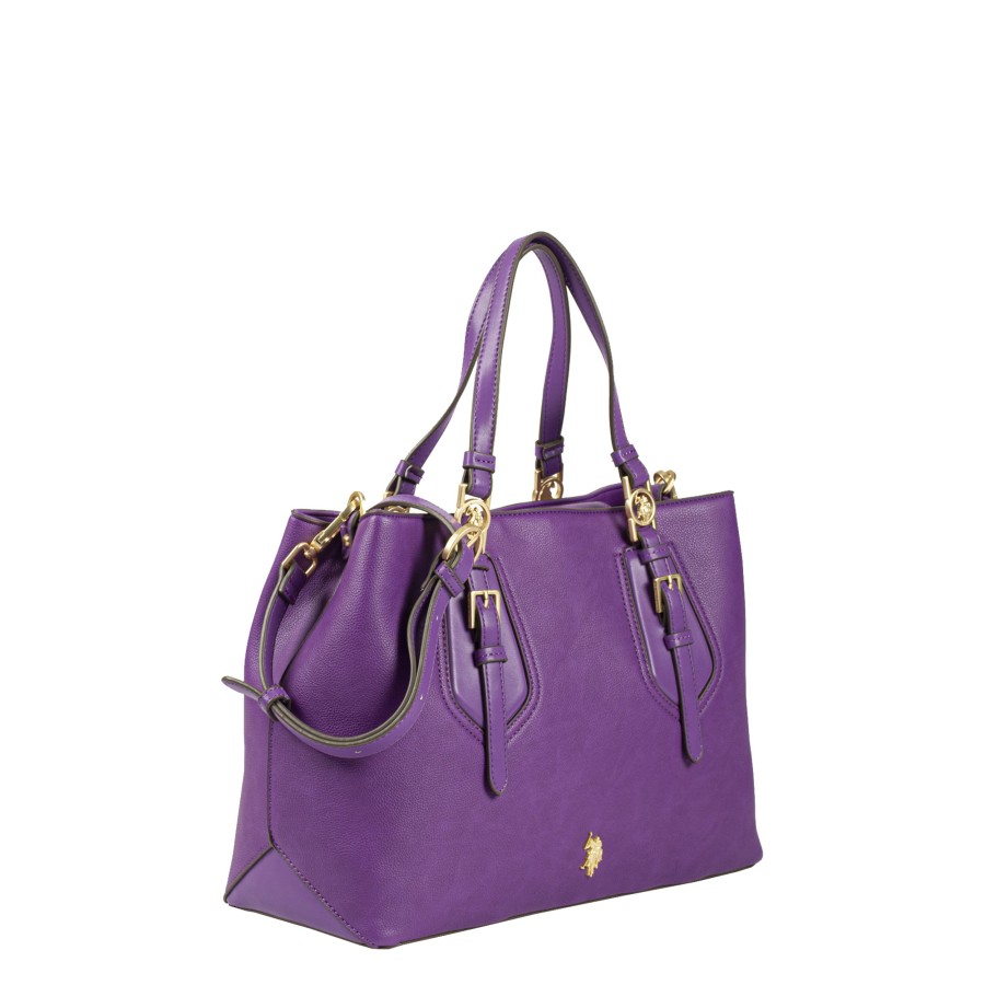 Femme Us Polo Sac Porte Main | Sac A Main Forest Us Polo Violet