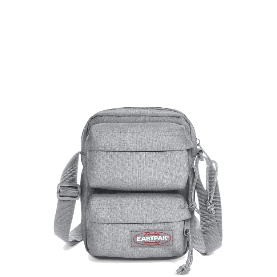 Homme Eastpak Sacoche Bandouliere | Sacoche The One Doubled Eastpak Gris Sunday