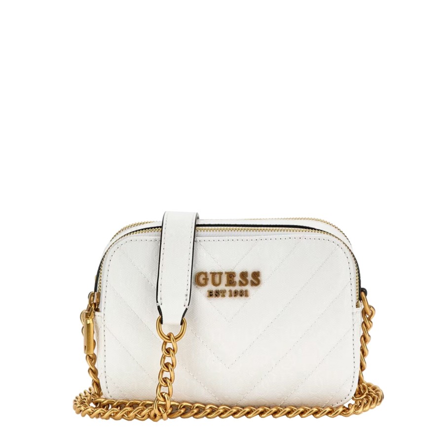 Femme Guess Sac Porte Bandouliere / Porte Travers | Sac Travers Jania Guess