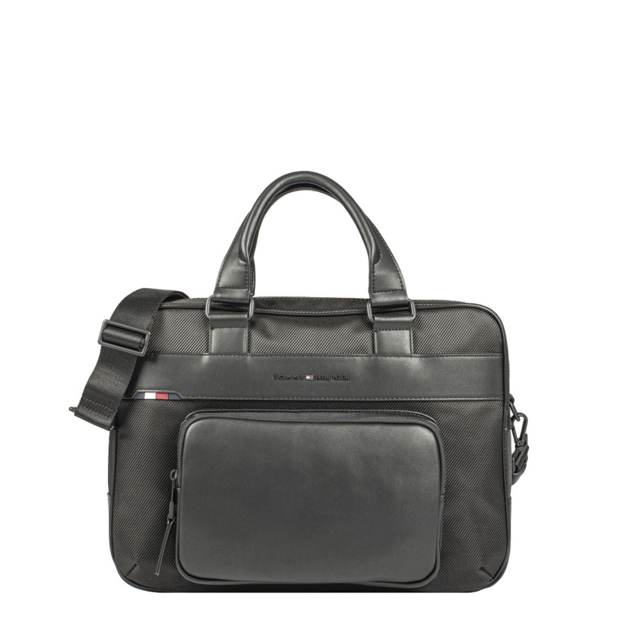 Homme Tommy Hilfiger Sac Reporter/Gibeciere | Porte-Documents 1985 Tommy Hilfiger