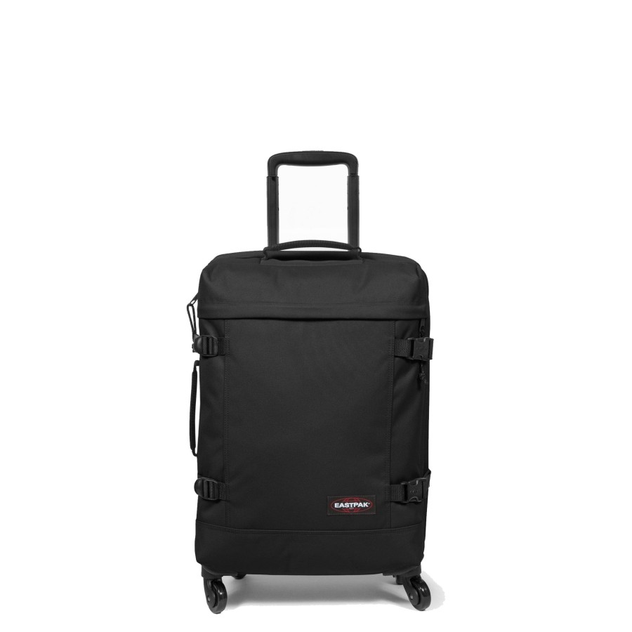 Bagages Eastpak Valise 4 Roues Souple | Valise Cabine 55Cm Trans4 S Eastpak Noir