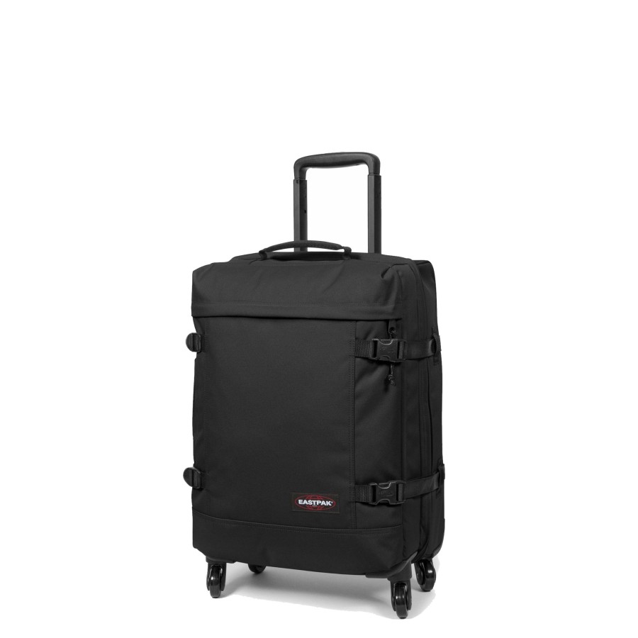 Bagages Eastpak Valise 4 Roues Souple | Valise Cabine 55Cm Trans4 S Eastpak Noir