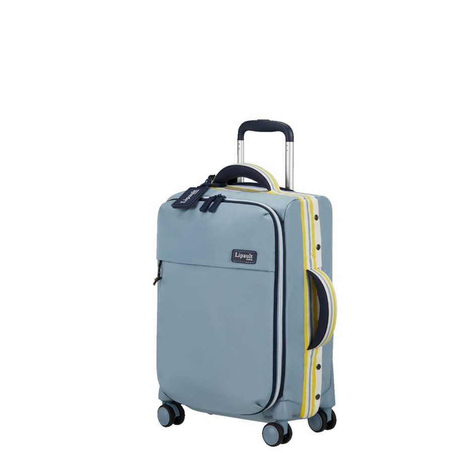 Bagages Lipault Valise 4 Roues Souple | Valise Cabine 55Cm Plume California Lipault Bleu