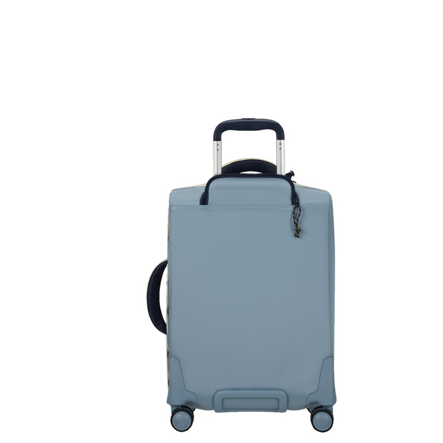 Bagages Lipault Valise 4 Roues Souple | Valise Cabine 55Cm Plume California Lipault Bleu