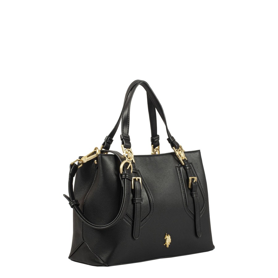 Femme Us Polo Sac Porte Main | Sac A Main Forest Us Polo Noir