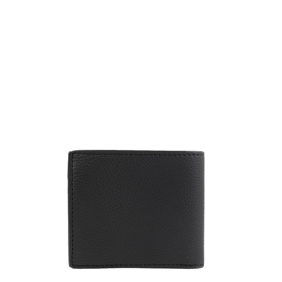 Homme Lacoste Portefeuille | Portefeuille Smart Concept Lacoste Noir