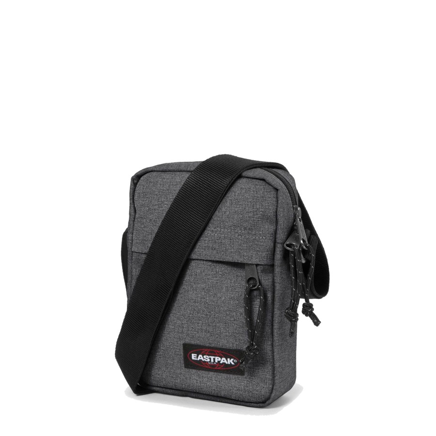 Homme Eastpak Sacoche Bandouliere | Sacoche Travers The One Eastpak Black Denim