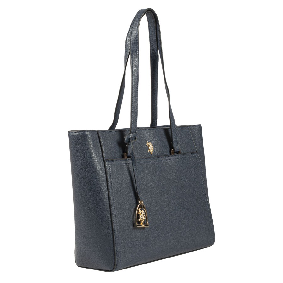 Femme Us Polo Sac Porte Epaule | Shopping Jones Us Polo Bleu