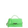 Femme Lancaster Sac Porte Main | Sac Baguette En Cuir Paris Ily Lancaster Vert