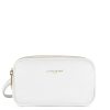 Femme Lancaster Pochette | Pochette En Cuir Dune Lancaster Blanc