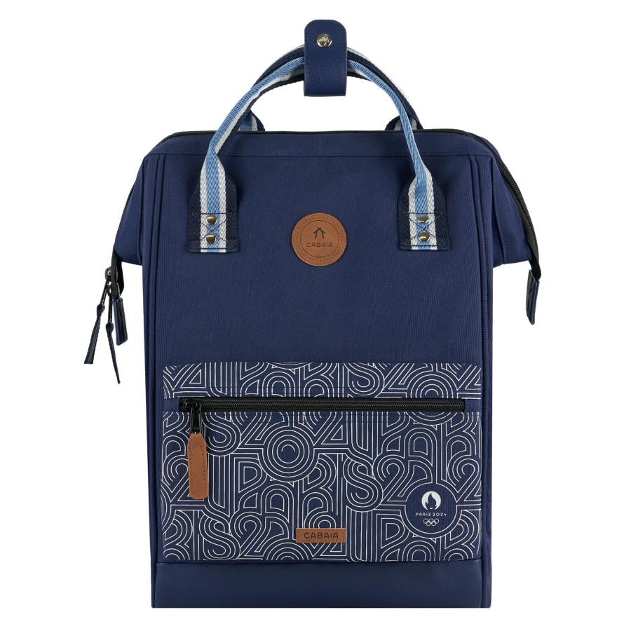 Femme Cabaia Sac A Dos | Sac A Dos Medium 23L Antibes Adventurer Cabaia Bleu