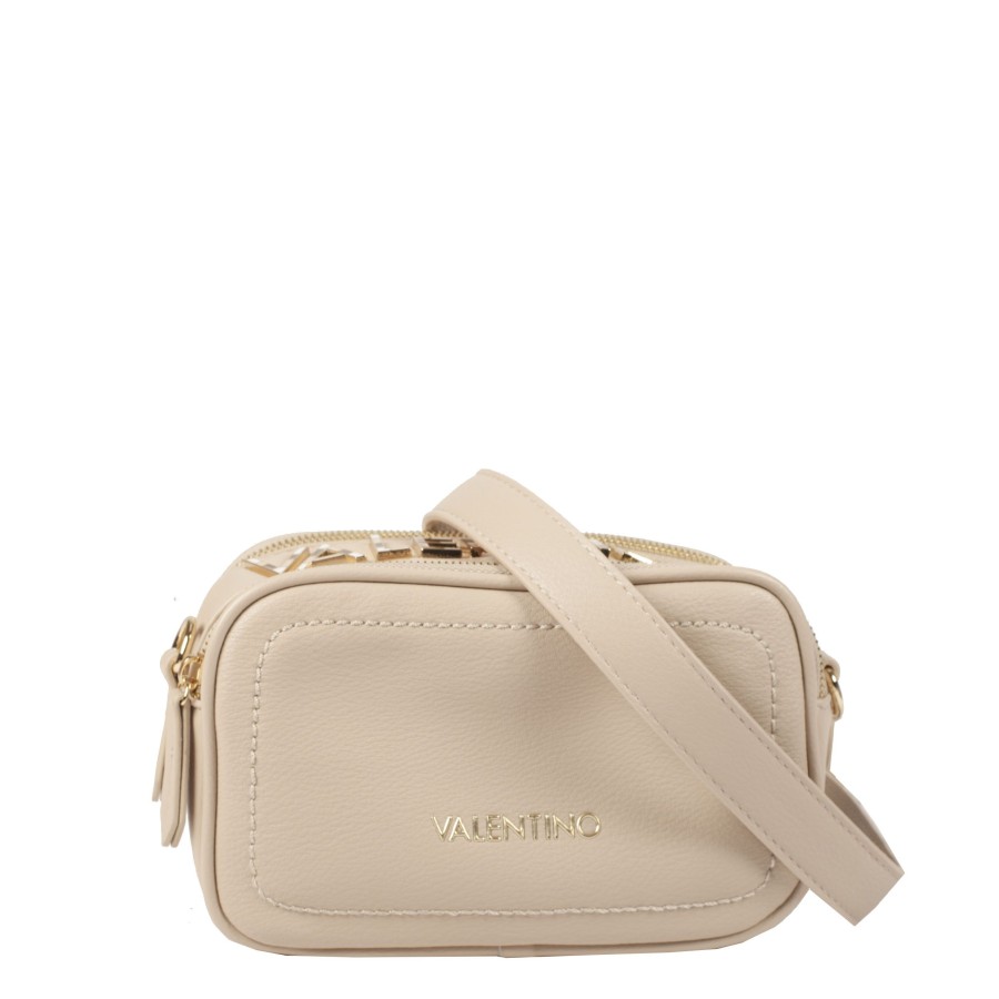 Femme Valentino Sac Porte Bandouliere / Porte Travers | Sac Travers Sled Valentino Beige