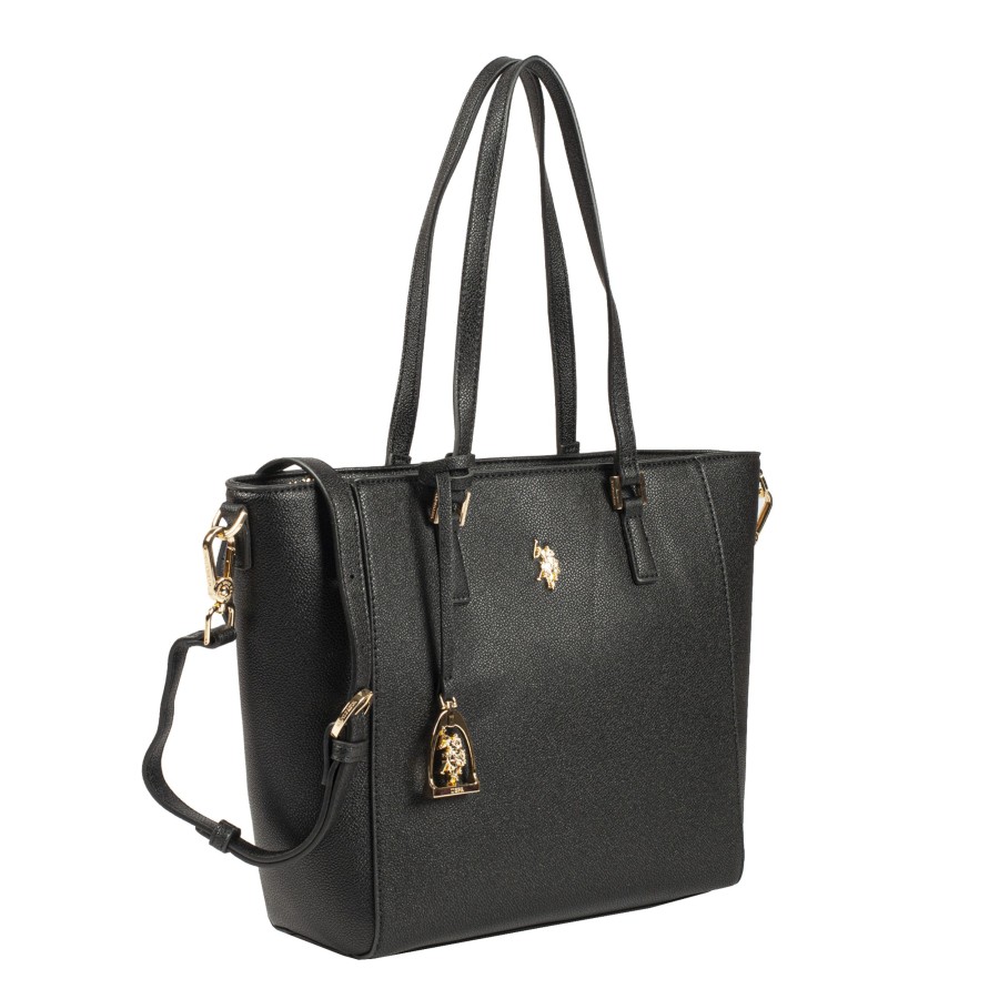 Femme Us Polo Sac Porte Epaule | Shopping Jones Us Polo Noir