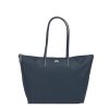 Femme Lacoste Sac Porte Epaule | Shopping Penombre L 12 12 Concept Lacoste Bleu Marine