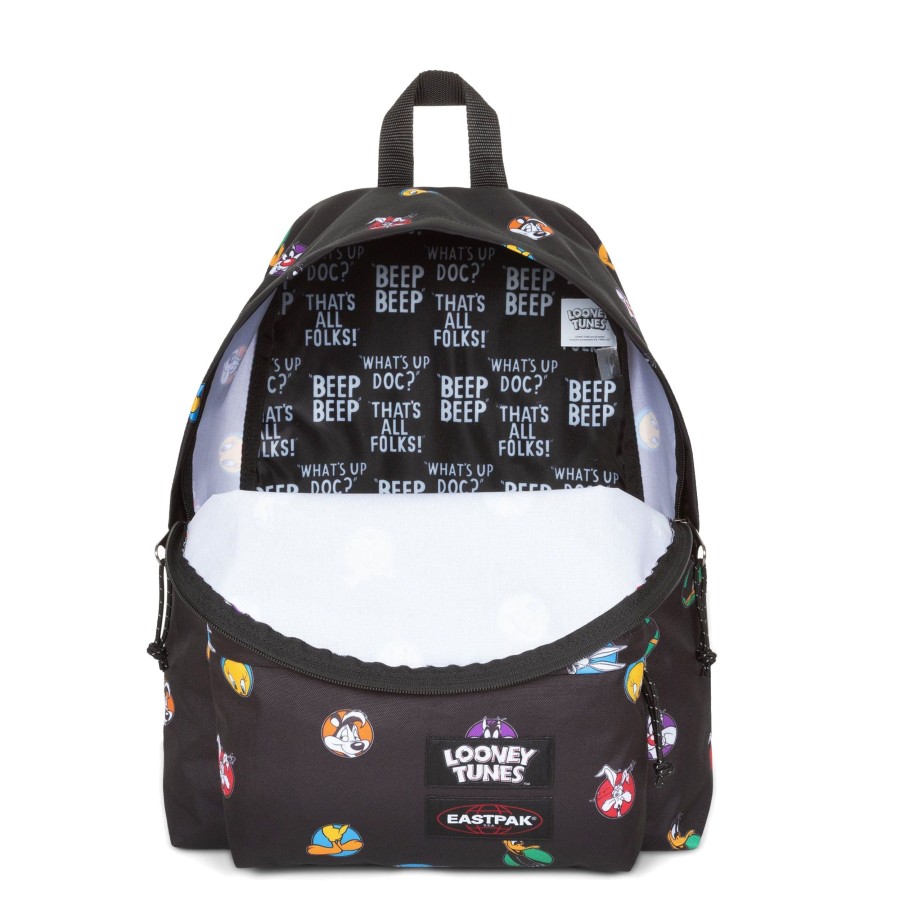 Scolaire Eastpak Sac A Dos | Sac A Dos Padded Pak'R Looney Tunes Eastpak Tunes Black