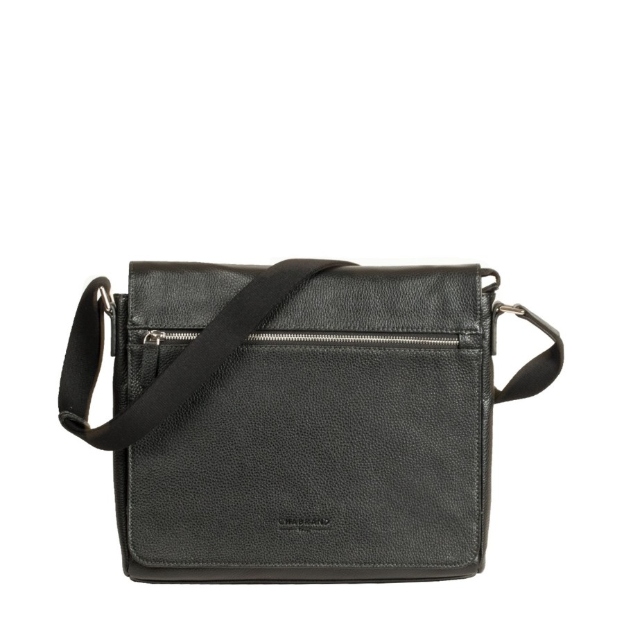 Homme Chabrand Sac Reporter/Gibeciere | Petite Gibeciere En Cuir Manhattan Chabrand