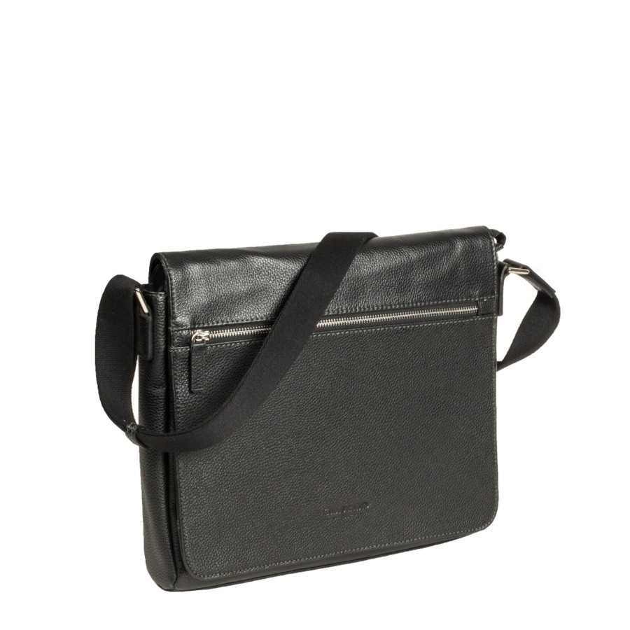 Homme Chabrand Sac Reporter/Gibeciere | Petite Gibeciere En Cuir Manhattan Chabrand