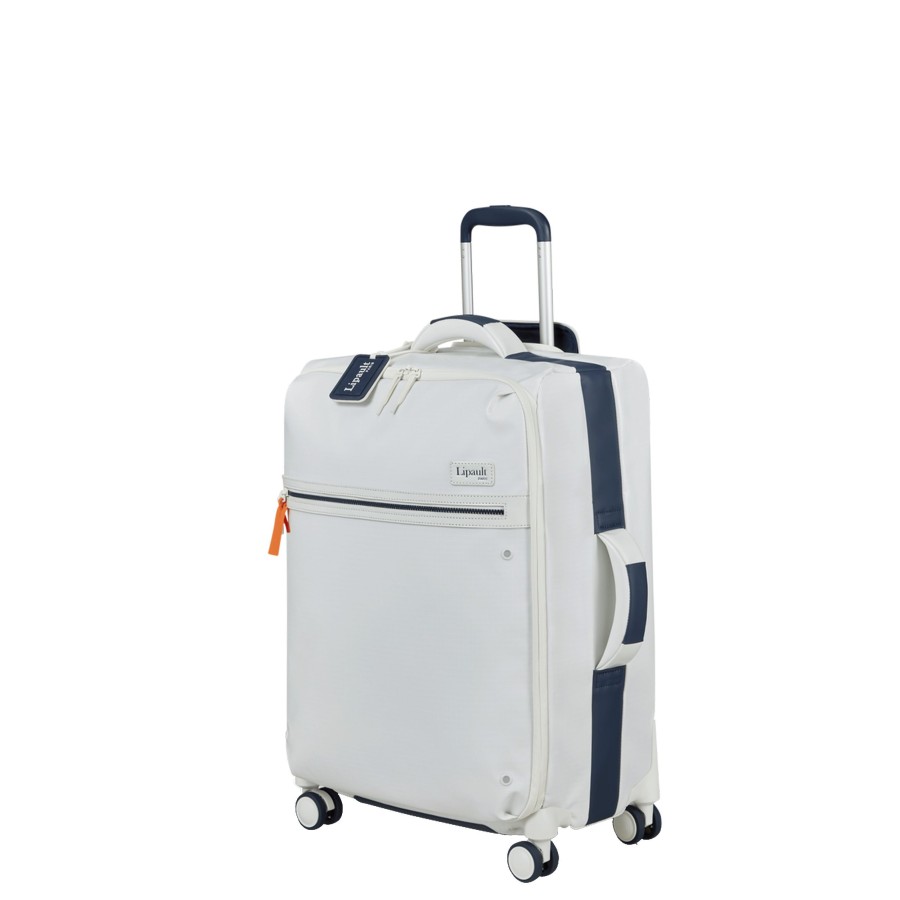 Bagages Lipault Valise 4 Roues Souple | Valise 63 Cm Design Lab Lipault Blanc