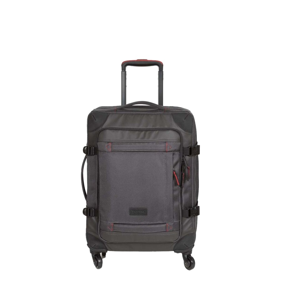 Bagages Eastpak Valise 4 Roues Souple | Valise Cabine 55Cm Trans4 Cnnct Eastpak Gris