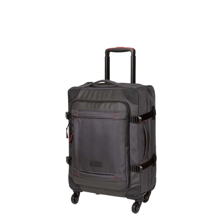 Bagages Eastpak Valise 4 Roues Souple | Valise Cabine 55Cm Trans4 Cnnct Eastpak Gris