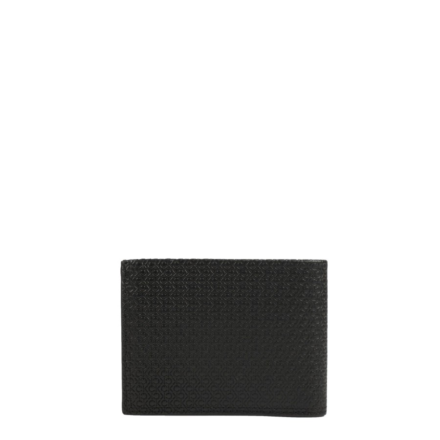 Homme Calvin Klein Portefeuille | Portefeuille Cuir Minimalism Calvin Klein