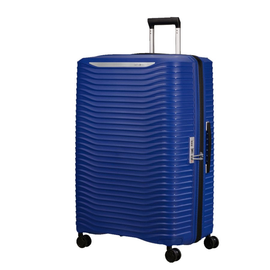 Bagages Samsonite Valise 4 Roues Rigide | Grande Valise 81Cm Upscape Samsonite Nautical Bleu