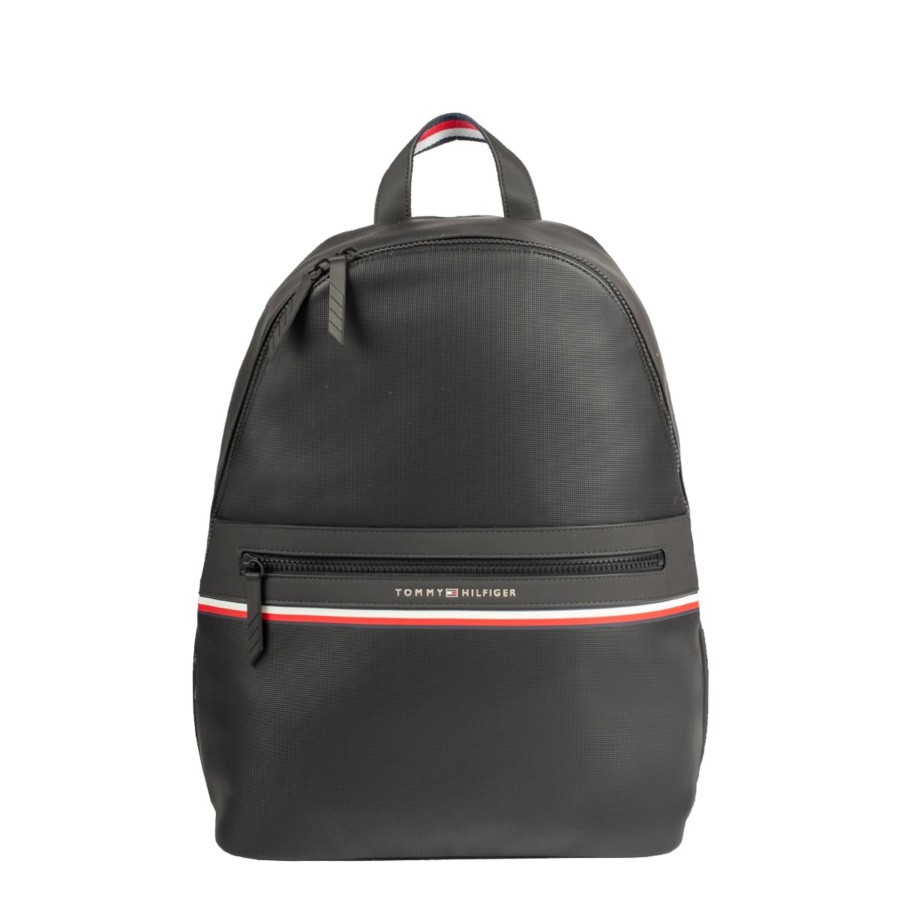 Homme Tommy Hilfiger Sac A Dos | Sac A Dos Th Stripe Tommy Hilfiger