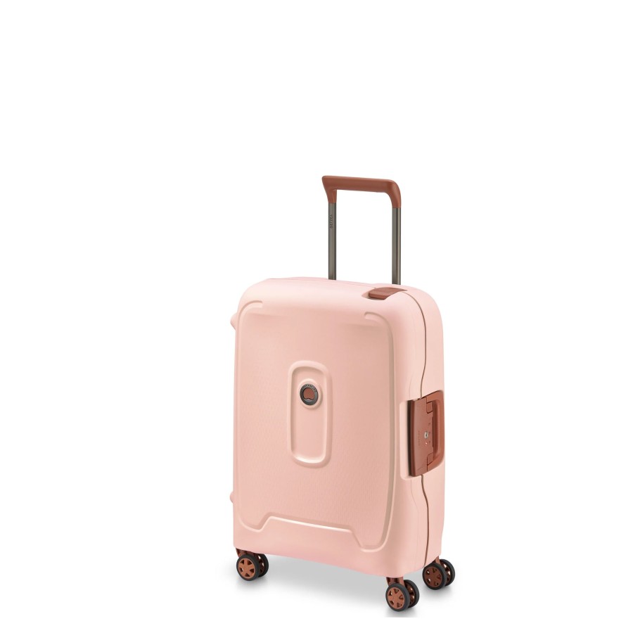 Bagages Delsey Valise Cabine Easyjet | Valise Cabine Slim 55 Cm Moncey Delsey Rose