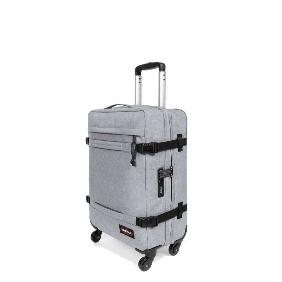 Bagages Eastpak Valise 4 Roues Souple | Valise Cabine 54Cm Transit'R 4 S Eastpak Gris