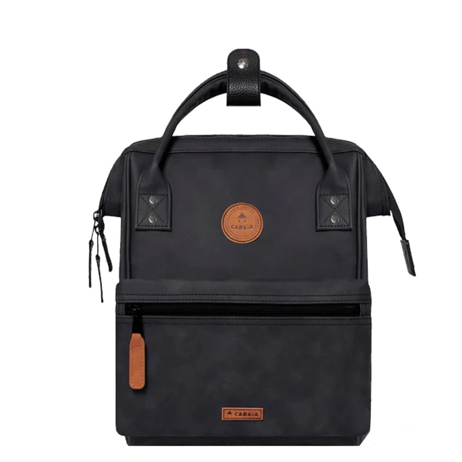 Femme Cabaia Sac A Dos | Petit Sac A Dos 12L Le Havre Adventurer Mini Cabaia Noir