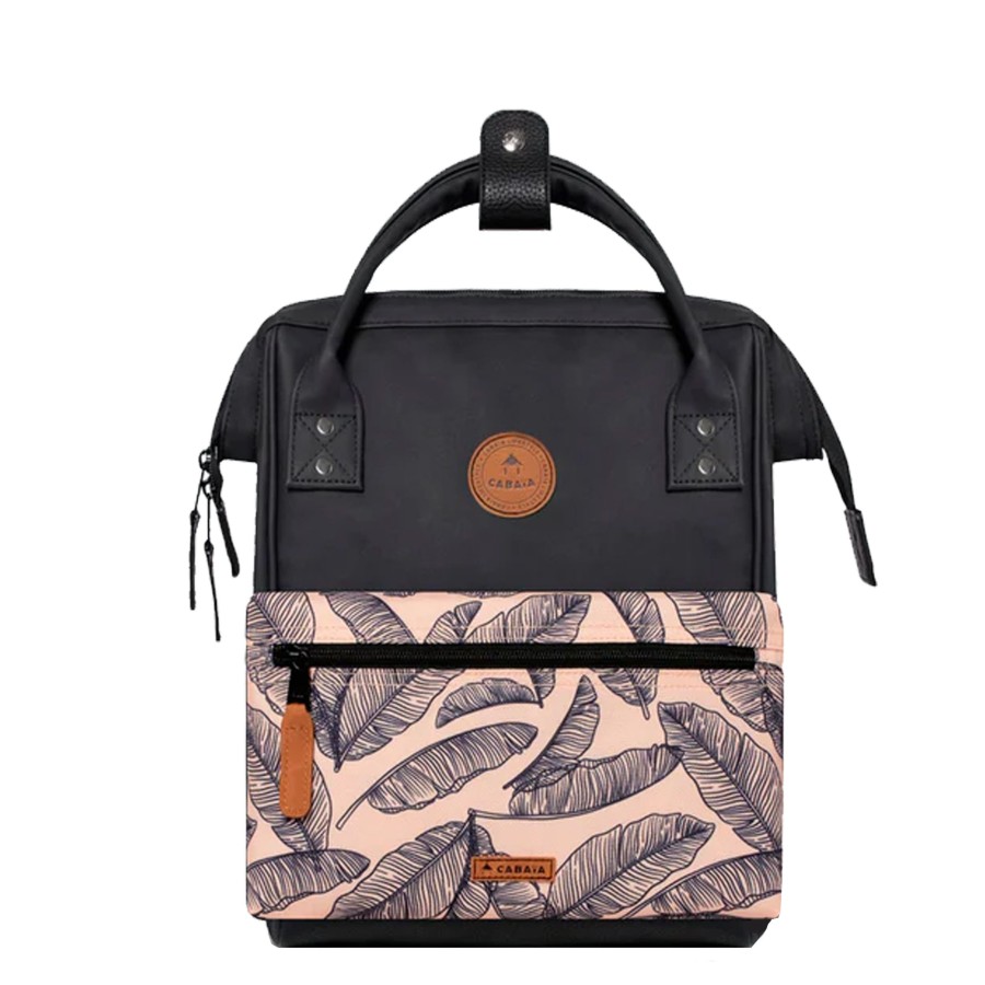 Femme Cabaia Sac A Dos | Petit Sac A Dos 12L Le Havre Adventurer Mini Cabaia Noir