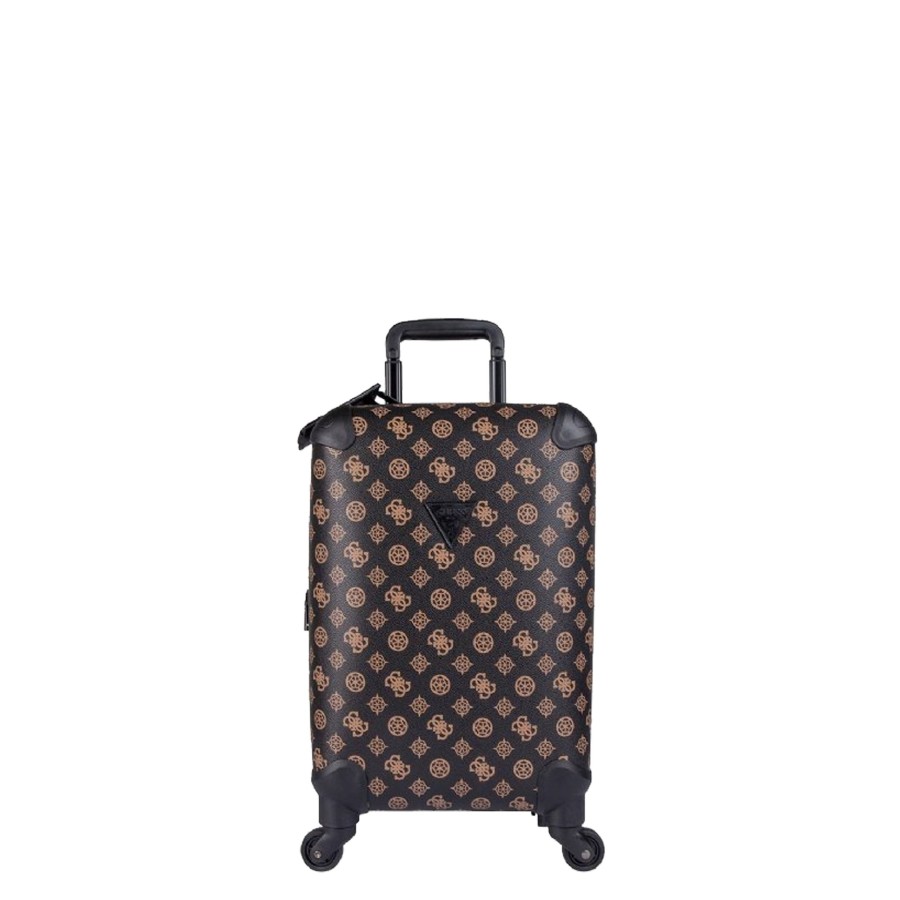 Bagages Guess Valise 4 Roues Rigide | Valise Cabine Extensible 54Cm Wilder Travel Guess