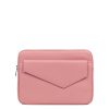 Femme Lancaster Pochette | Pochette Ordinateur En Cuir Zoe Lancaster Rose