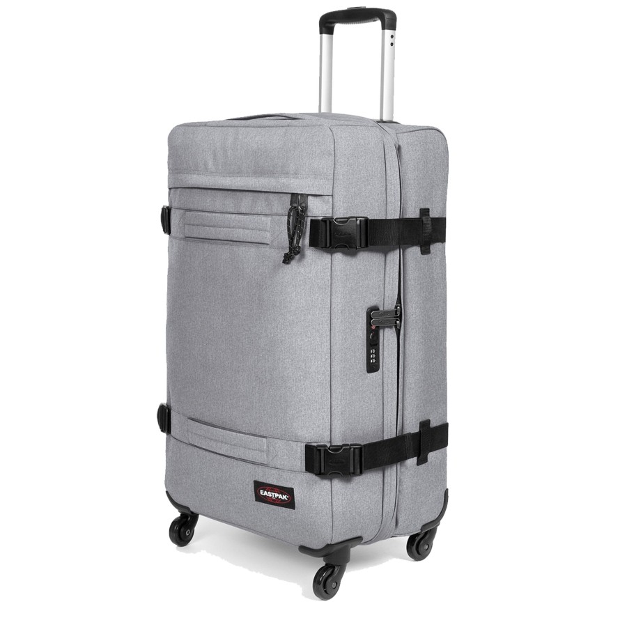 Bagages Eastpak Valise 4 Roues Souple | Valise 75Cm Transit'R 4 L Eastpak Gris Sunday